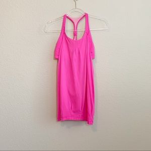 Lululemon Practice freely tank in Paris Pink